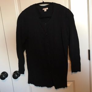 Merona black sweater